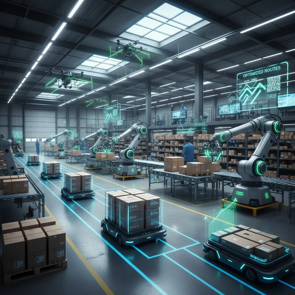 Advanced Robotics in US Logistics: 2026 Strategy for 17% Cost Reduction