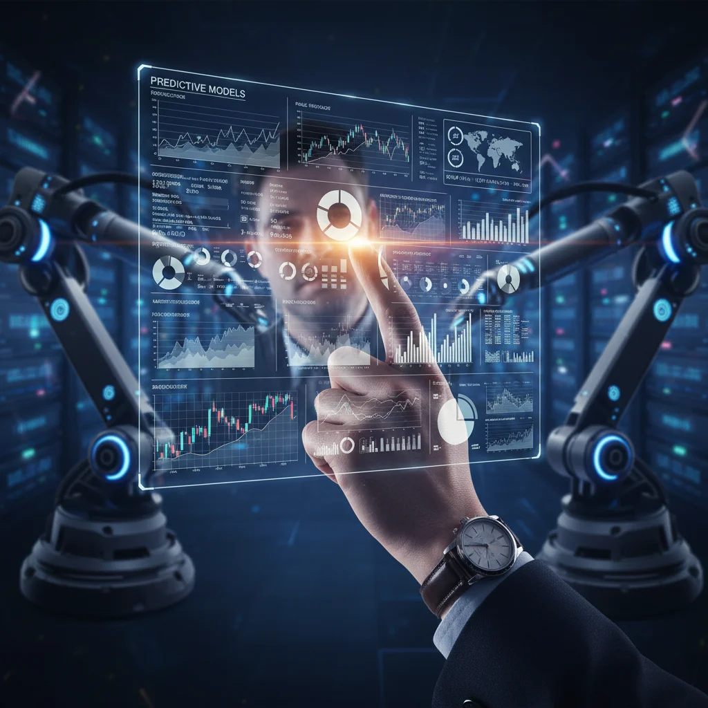 Data analytics dashboard with human and AI collaboration for decision-making