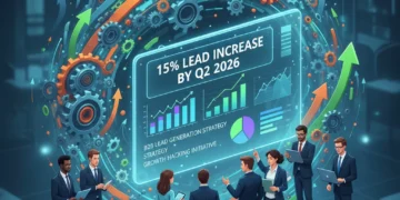 Growth Hacking for B2B: Achieve a 15% Increase in Qualified Leads by Q2 2026 B2B growth hacking team collaborating on lead generation strategy