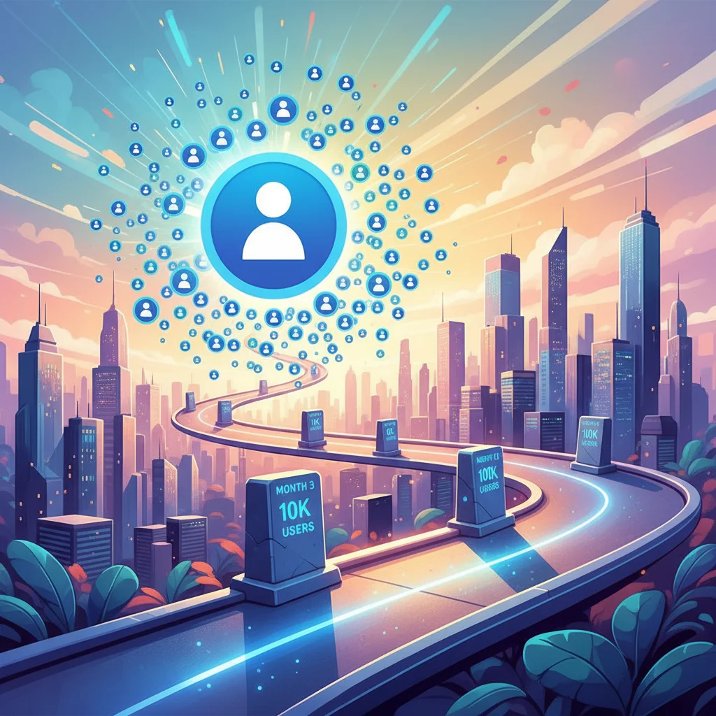 From Zero to Scale: A 12-Month Growth Roadmap for New Ventures Targeting 100K Users